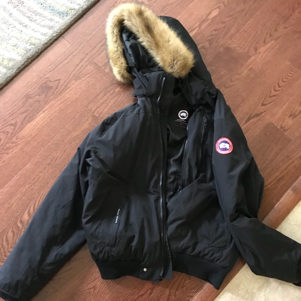 Canada Goose down bomber jacket men’s
